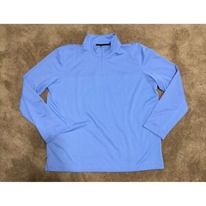 Lands End Outfitters Half Zip Blue Size XL Womens